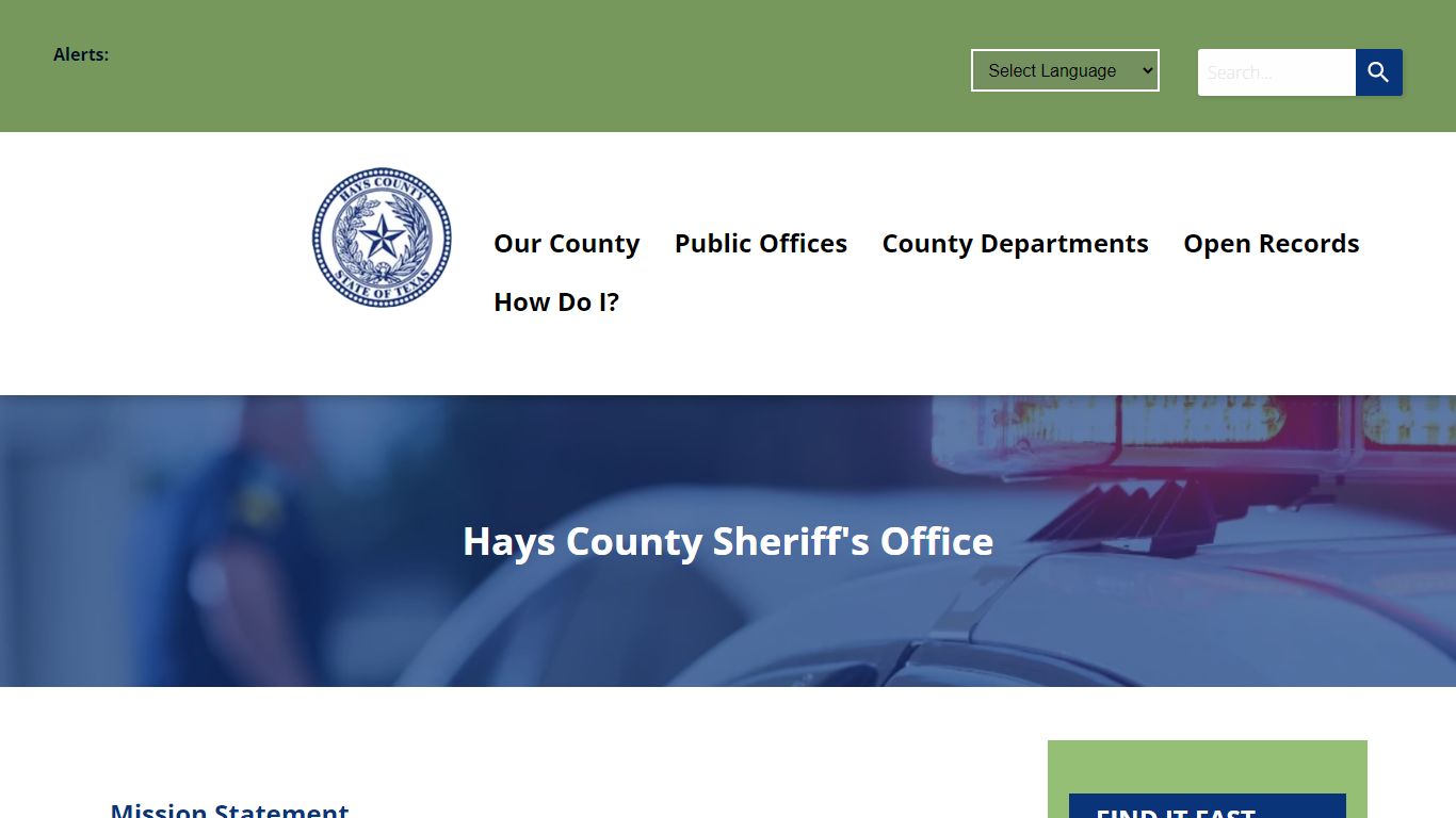 Hays County Sheriff's Office